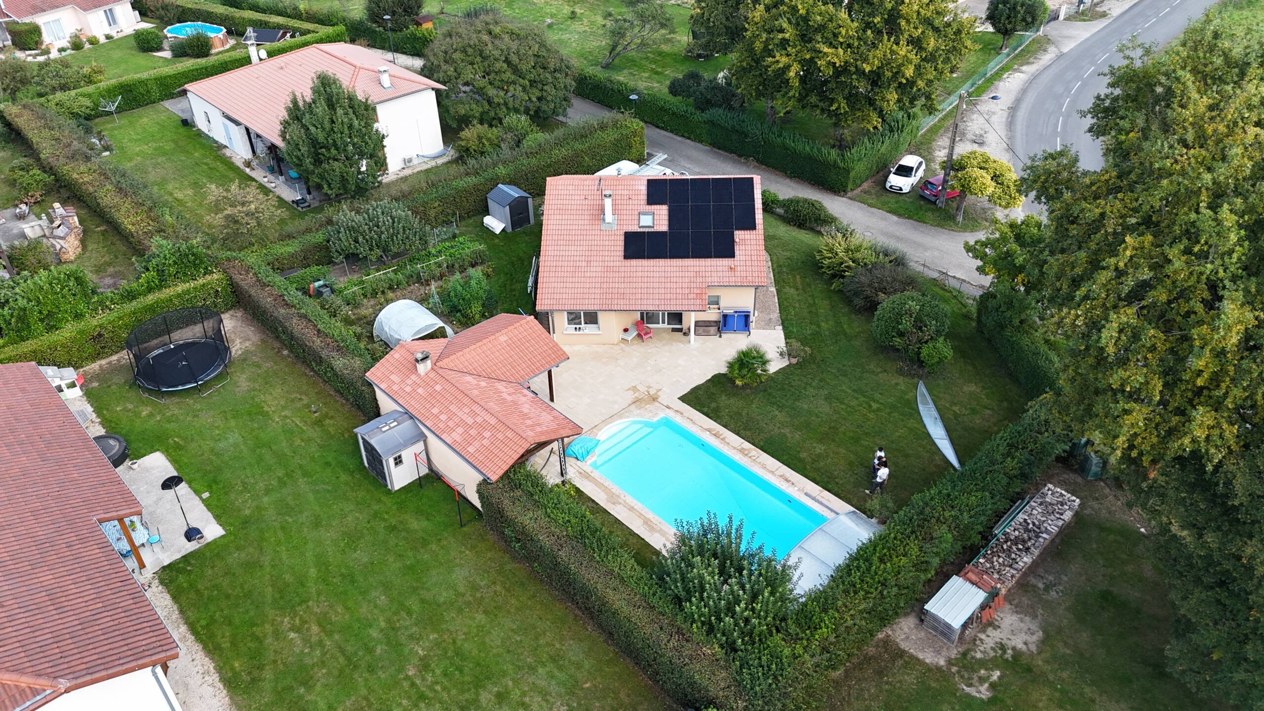 Toit tuile 6 kWc autoconsommation avec revente de surplus à Saint-Rémy | SILISUN